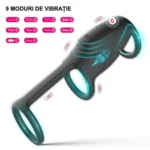 Inel vibrant triplu cu 9 moduri de vibrație