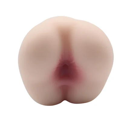 Masturbator anal realist în formă de fese, vedere frontală