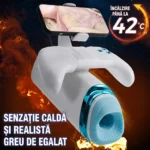 Masturbator automat cu încălzire până la 42°C, senzație caldă și realistă