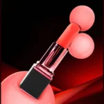 Mini vibrator tip ruj pentru clitoris, design elegant și compact