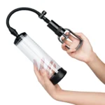 Pompă vacuum manuală pentru penis, mâner tip pistol ținut în mână
