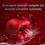 Stimulator pentru clitoris cu limbă mobilă – vibrații automate