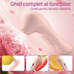 Stimulator clitoris și sfârcuri – ghid complet al funcțiilor, cu exemple pe fructe