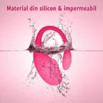 Vibrator pentru lenjerie din silicon impermeabil, plăcut la atingere și ușor de curățat