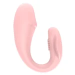 Vibrator pentru lenjerie cu telecomandă, formă flexibilă, roz