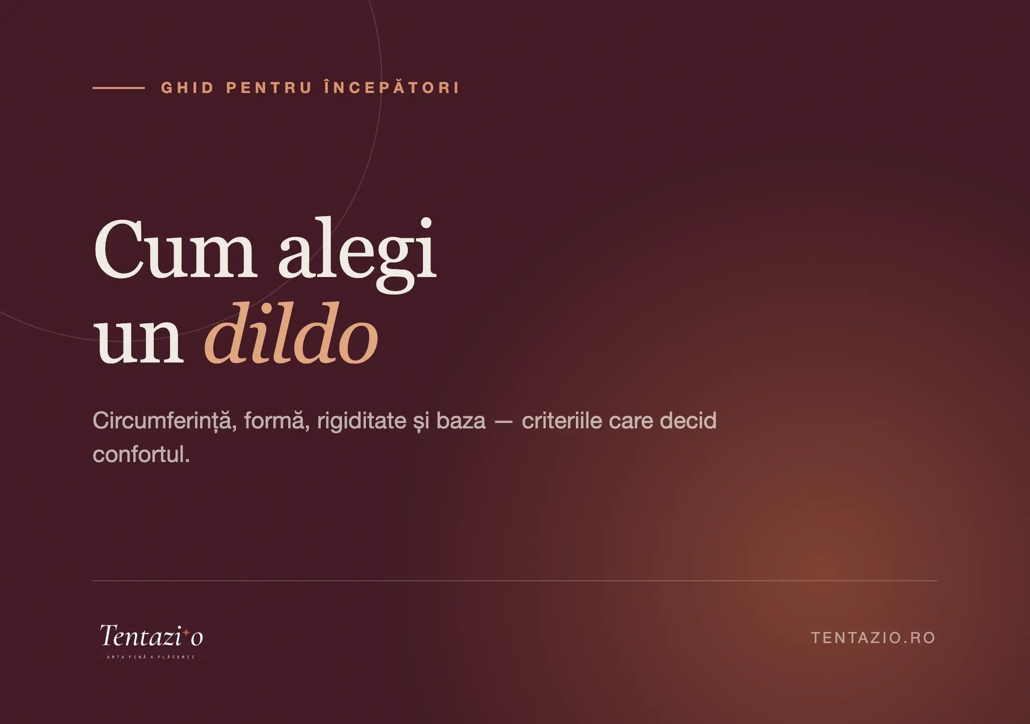 Ghid despre cum alegi un dildo: mărime, formă și material