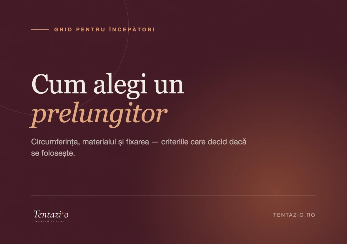 Ghid despre cum alegi un prelungitor pentru penis: circumferință, material și fixare