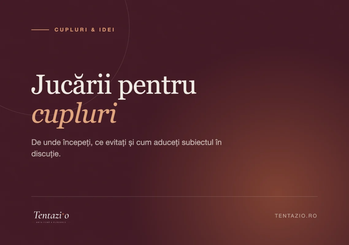 Ghid despre jucării pentru cupluri, pentru cei care încep