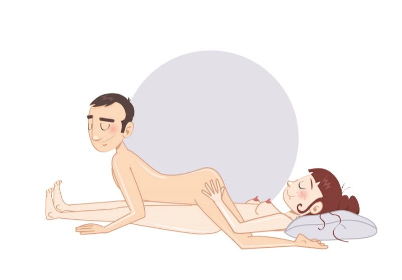 Elicea — poziție sexuală ilustrată, dificultate avansată