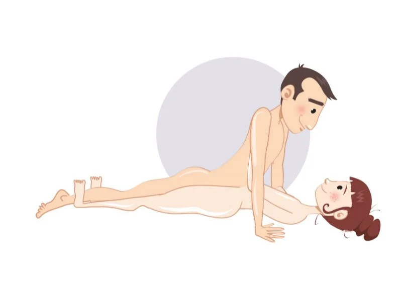 Misionarul clasic — poziție sexuală ilustrată, dificultate ușoară